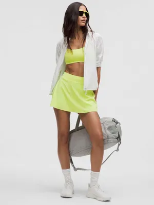 lululemon lightweight high rise Lemon Yellow Skater Tennis Skirt sour grape thumbnail 7