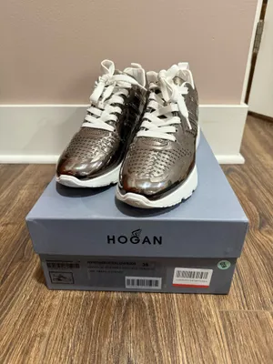 Hogan Sneakers Silver Size 7.5 thumbnail 3
