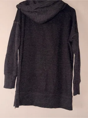 Aerie grey oversized hoodie sweatshirt XS thumbnail 3