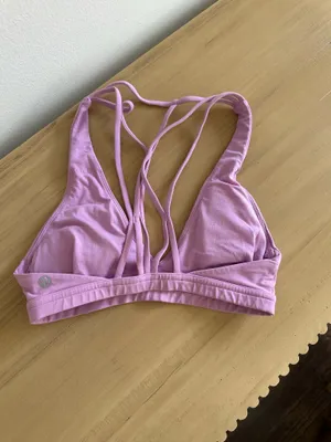 Lululemon Raise The Barre Bra Candy Pink 2 thumbnail 2