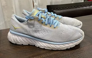 Hoka cavu 2 light blue running shoes 8 women thumbnail 1