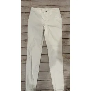 AE AMERICAN EAGLE HI RISE JEGGING NEXT LEVEL STRETCH WOMENS JEANS 6 -White thumbnail 2