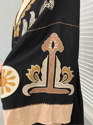 Easel Embroidered Detail Woven Dress Size Medium thumbnail 5