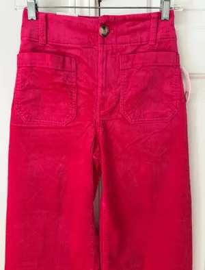 Anthropologie Maeve The Colette Corduroy Crop Wide-Leg Pants, Size 24 thumbnail 7