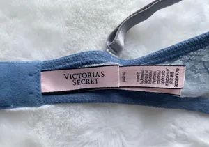 Victoria's Secret Women's Push-Up Lace Bra Blue, 32DD thumbnail 5