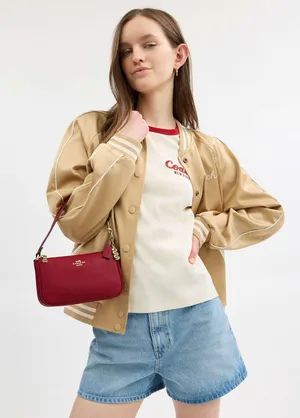 Coach CZ930 New Year Nolita 19 With Snake Charm Refined Pebble Leather Gold/Ruby thumbnail 12