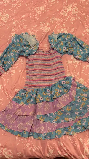 Fancy Boutique floral ruffle girly mini dress thumbnail 5