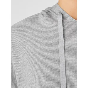 Eileen Fisher‎ Hoodie Waffle Knit Top Womens Medium Loungewear Boxy thumbnail 3