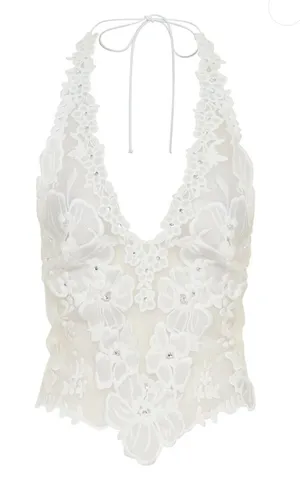 White Fox Boutique White top  thumbnail 1