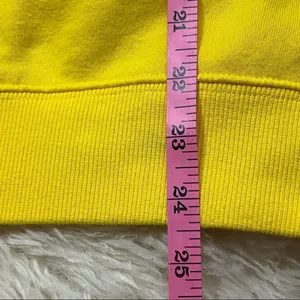 Forever 21 Vintage Style Yellow USA Sport Crewneck Sweatshirt L thumbnail 3