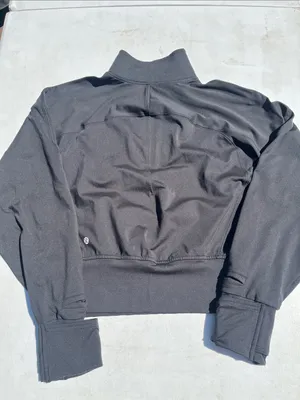 lululemon athletica Women's Black Half-Zip Sweater thumbnail 4