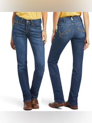 Ariat Straight Leg Jean 25x29 thumbnail 2