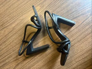 Abound Nordstrom 7.5 Black Strappy Knotted Block Heel Abrosalie thumbnail 4