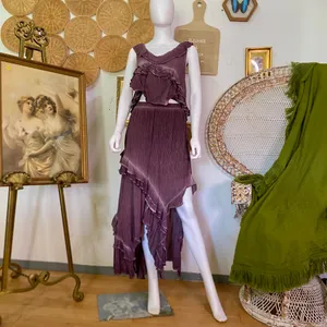 Free People If Only Set in Chocolate Merlot thumbnail 2