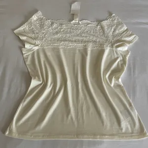 H&M Romantic Lace & Cotton Blouse - Size XL thumbnail 1