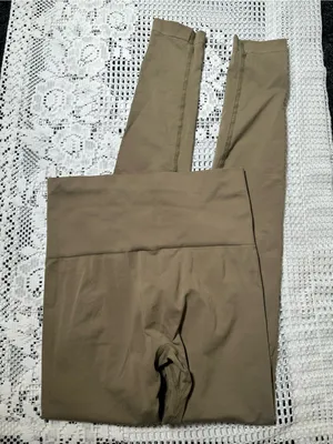 SKIMS Seamless High-Waist' Leggings in‎ Olive Tan thumbnail 5