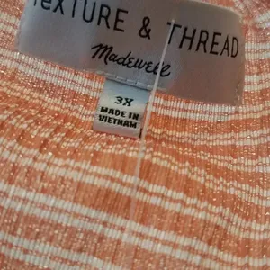 Texture & thread new women's top Size 3X thumbnail 4