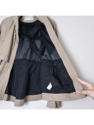 Athleta Open Road Shell Jacket XS Brownstone Beige Utility Water Repellent thumbnail 8