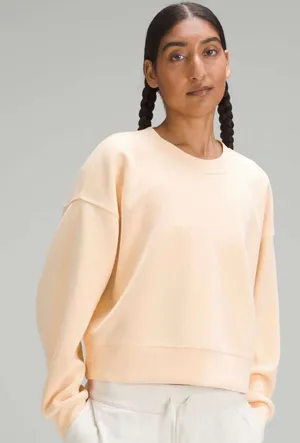 Lululemon Softstreme Perfectly Cropped Crew  thumbnail 1