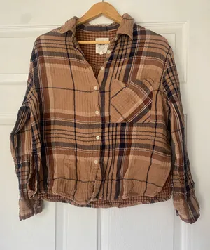 Aerie Button-Up Top thumbnail 1