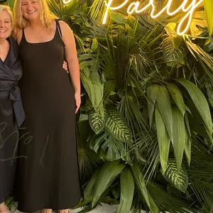 Lulus Salt Water Breeze Black Tie-strap Maxi Dress - Size M thumbnail 5