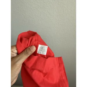 Gianni Bini Red Linen Knot Front Wide Leg Jumpsuit NWT Sz 8 Girl Retro Coquette thumbnail 9