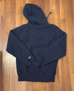 Champion Sweatshirt Women’s Small Navy Blue Hoodie thumbnail 2
