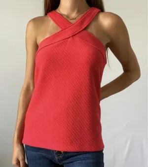 Anthropologie Pilcro‎ Red Cross X Tank Size: S thumbnail 1