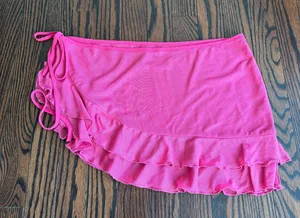 I AM GIA Pink Wrap Skirt thumbnail 2