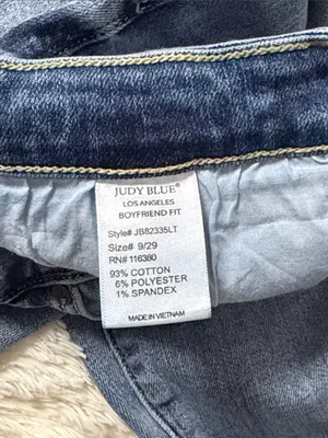 Judy Blue Boyfriend Fit Jeans thumbnail 6