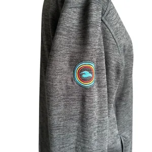 The North Face Gray Full Zip With Patch Fleece Jacket Women's Size XL | 59-2 thumbnail 4