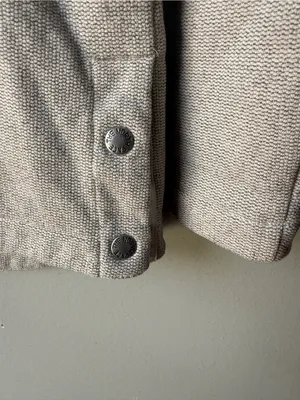 The North Face Women’s‎ Small Gray Snap Neck Hoodie Pullover Sweatshirt thumbnail 8
