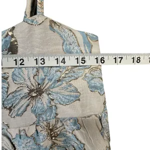 Petal & Pup Yasmine Maxi Dress Womens M Baby Blue‎ Floral Empire Waist Coquette thumbnail 8
