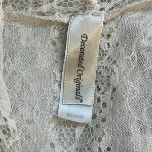 Decorated Originals Cream Lace Cardigan Long Sleeve Boho Fairycore thumbnail 4