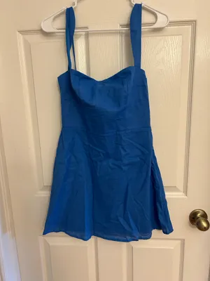 Mini dress Blue thumbnail 3