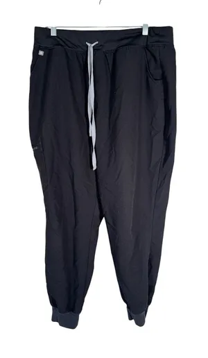 Figs Technical Collection Black Jogger Scrubs Womens XL Medical Uniform thumbnail 1