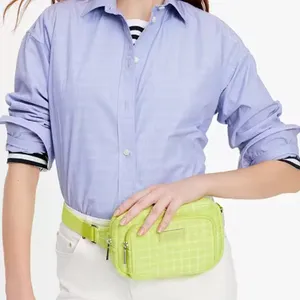 Kate spade neon yellow Noel Jacquard Belt Bag thumbnail 7