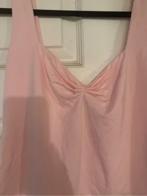Brand New White Fox Taking Off Top Baby Pink Women’s Size Large thumbnail 5