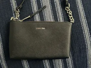 Calvin Klein Black Crossbody Bag with Chain Strap thumbnail 5