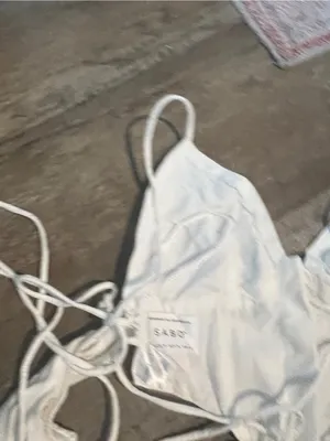 SABO Skirt Ginny Top in white small thumbnail 14