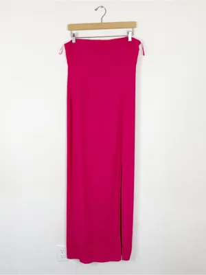 superdown Asher Strapless Dress in Pink thumbnail 4