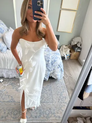Elliatt Bethany Strapless Floral Midi/Maxi Dress thumbnail 2