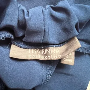 LISA RINNA Collection Blue Scrubs Jogger Pants, Size XS thumbnail 3