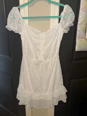Princess Polly White Mini Dress thumbnail 1