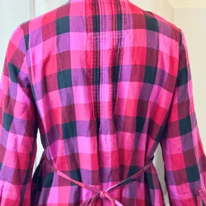 Victoria’s Secret PINK 100% Cotton Y2K Red/Black Plaid Shirt S Large F2 thumbnail 8