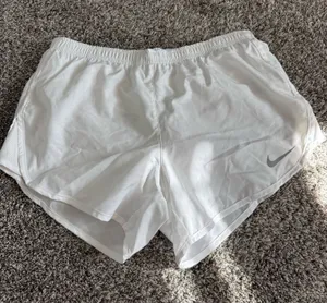 Nike Running Shorts Dri-Fit White thumbnail 1