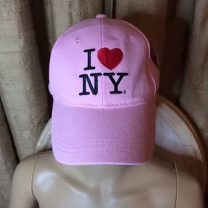 Send Love to NYC w/This Pink I ❤️ NY Baseball Cap thumbnail 7