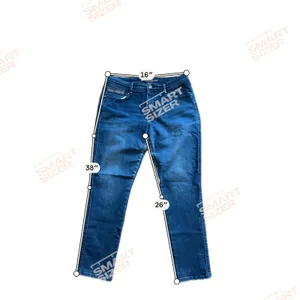 Levis Demi Curve Classic Rise Skinny Jeans Dark Wash‎ Blue Metallic Detail 16/33 thumbnail 10