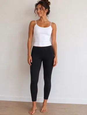 Black Leggings Size M thumbnail 3