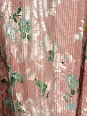 Free People Ethereal Dainty Cottage Bordeaux Floral Maxi Skirt Size Medium thumbnail 11